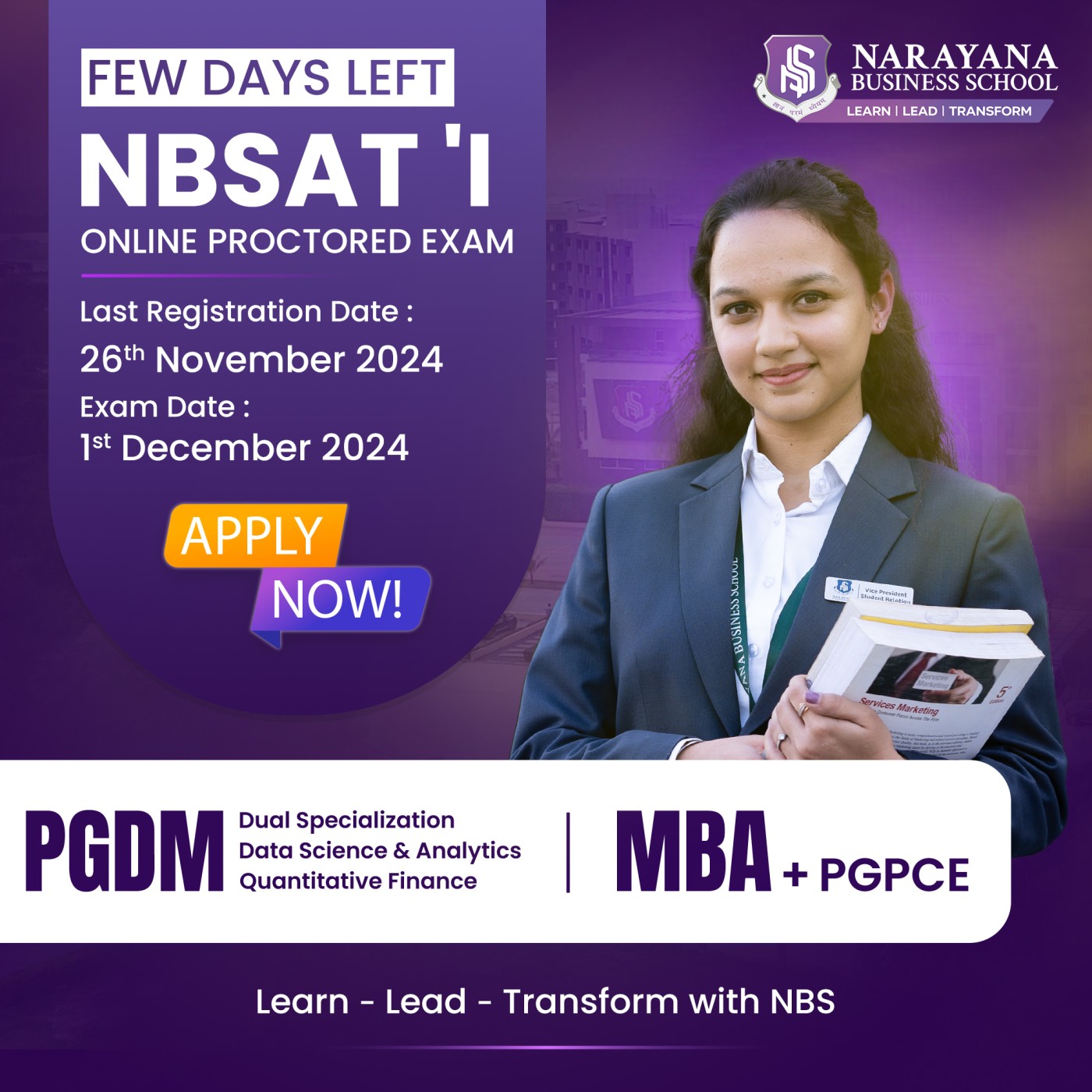 Nbs Programs India's Top B School For PGDM And MBA Programs | NBS