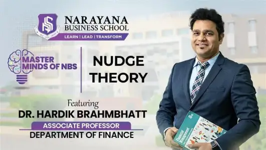 Dr. Hardik Brahmbhatt on Nudge Theory at NBS
