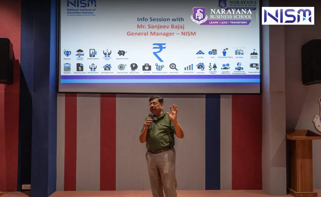 Sanjeev Bajaj – GM at NISM at NBS Ahmedabad campus