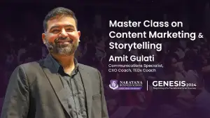 Master Class on Content Marketing & Storytelling with Amit Gulati
