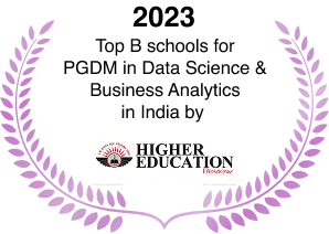 Narayana Business School Ahmedabad recognized with 2023 Higher Education Excellence award for top private B-school in Gujarat, featuring innovative curriculum and strong industry collaborations