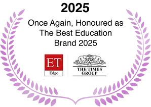 Narayana Business School Ahmedabad Education Today award 2025 badge recognizing NBS as a top-ranked MBA and PGDM college with outstanding academic excellence and placement records